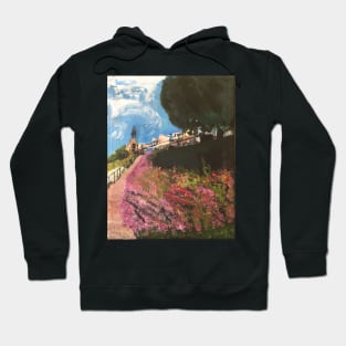 Flowers in Princes Street Gardens, Edinburgh Hoodie